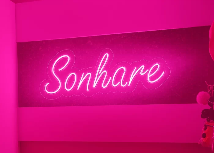Placa-Neon placas, fachadas vacaria